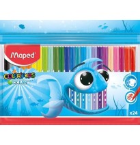MARCADOR AGUA DELG. EST. C24 COLOR PEPS MAPED E.12 C.48