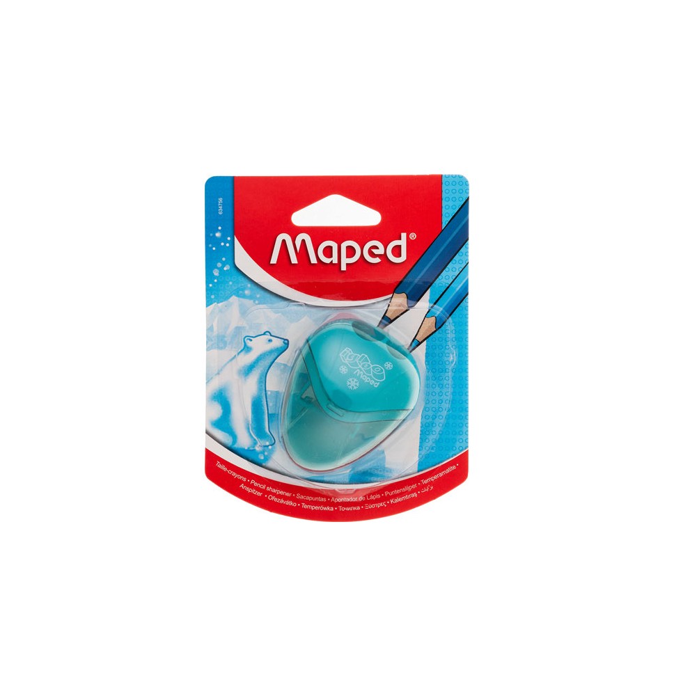 SACAPUNTAS PLAST. CDEP. DOBLE COLOR PEPS BL.C1 25250