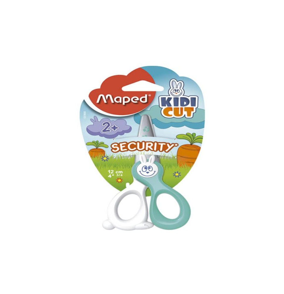 TIJERA PREESCOLAR PLAST.4.75-12CM KIDI CUT BL.C112144