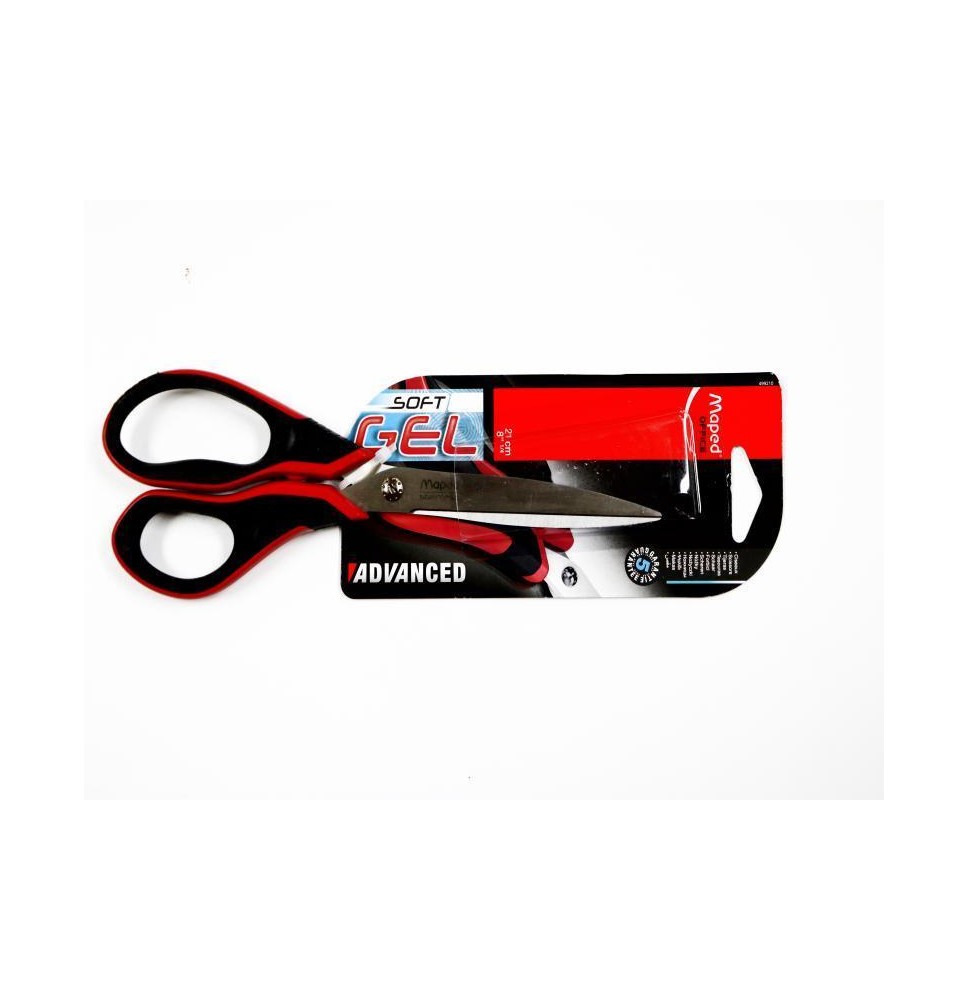 TIJERA CMANGO PLAST 8.25-21CM SOFTGEL ADV. BL.C1 24144
