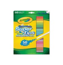 MARCADOR AGUA EST.C50 LAVABLE SUPER TIPS CRAYOLA 585050 C24