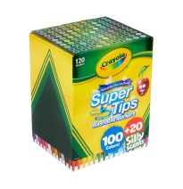 MARCADOR AGUA EST.C10020 AROMA SUPERTIPS CRAYOLA C.8