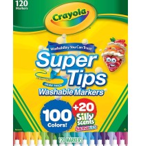 MARCADOR AGUA EST.C10020 AROMA SUPERTIPS CRAYOLA C.8