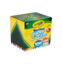 MARCADOR AGUA EST.C10020 AROMA SUPERTIPS CRAYOLA C.8