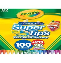 MARCADOR AGUA EST.C10020 AROMA SUPERTIPS CRAYOLA C.8