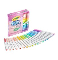MARCADOR AGUA EST.C20 LAVAB S.TIPS PAST.CRAYOLA 58902112