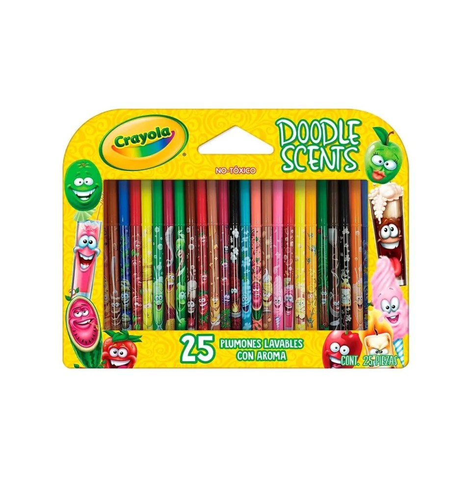 MARCADOR AGUA EST.C24 LAVABLE S.TIPS AROMA CRAYOLA C12