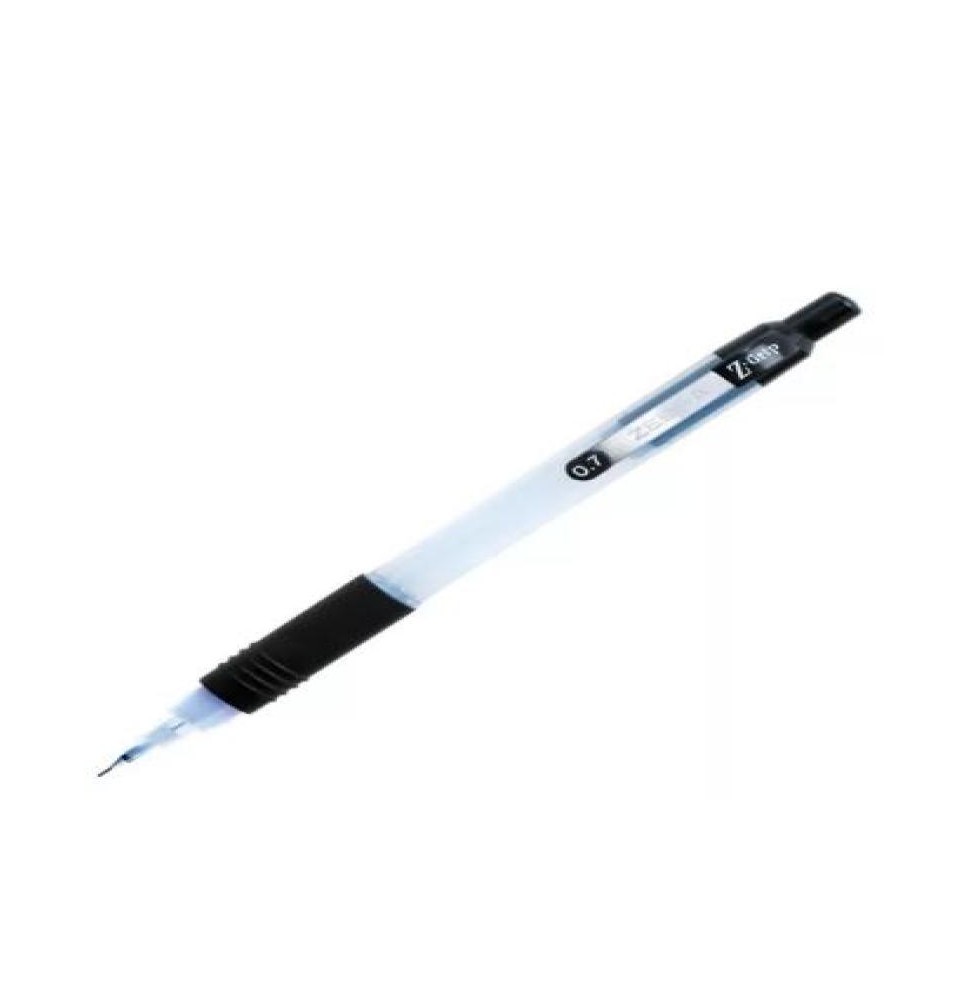 LAPICERO 0.7MM Z-GRIP 6533-00 ZEBRA GRIP TRANSP. E.12 C.144