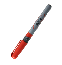 MARCADOR PERM. DELG. PLAST. SIGNAL AZOR P.F. ROJO E12144