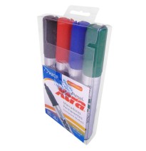 MARCADOR PERM. GRUESO PLAST. SIGNAL XTRA BL.C4 COL.FASH.24