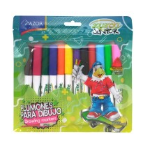 MARCADOR AGUA DELG. EST.C12 AQUARELO JUNIOR 2912 C.12