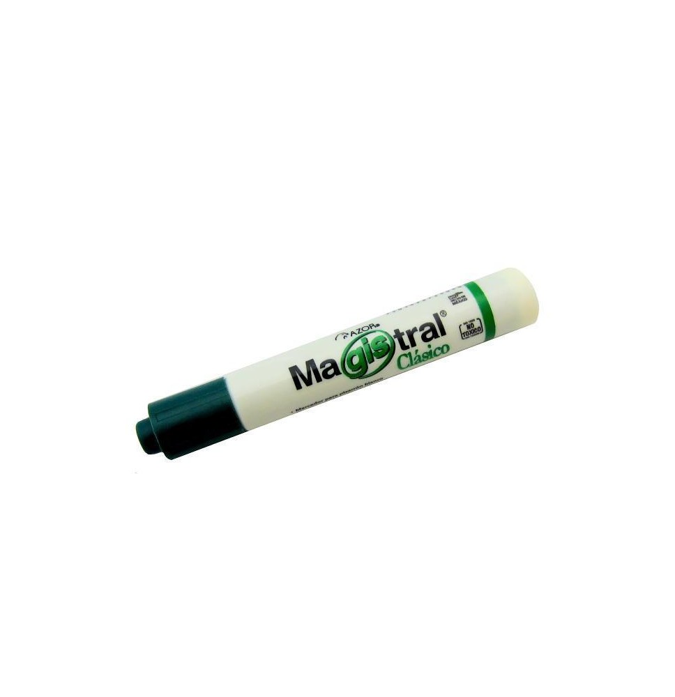 MARCADOR PPIZ. GRUESO MAGISTRAL 83404 PLAST. VDE. E12C144