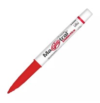 MARCADOR PPIZ. DELG. MAGIST.DID. P.F. PLAST. ROJO 12144