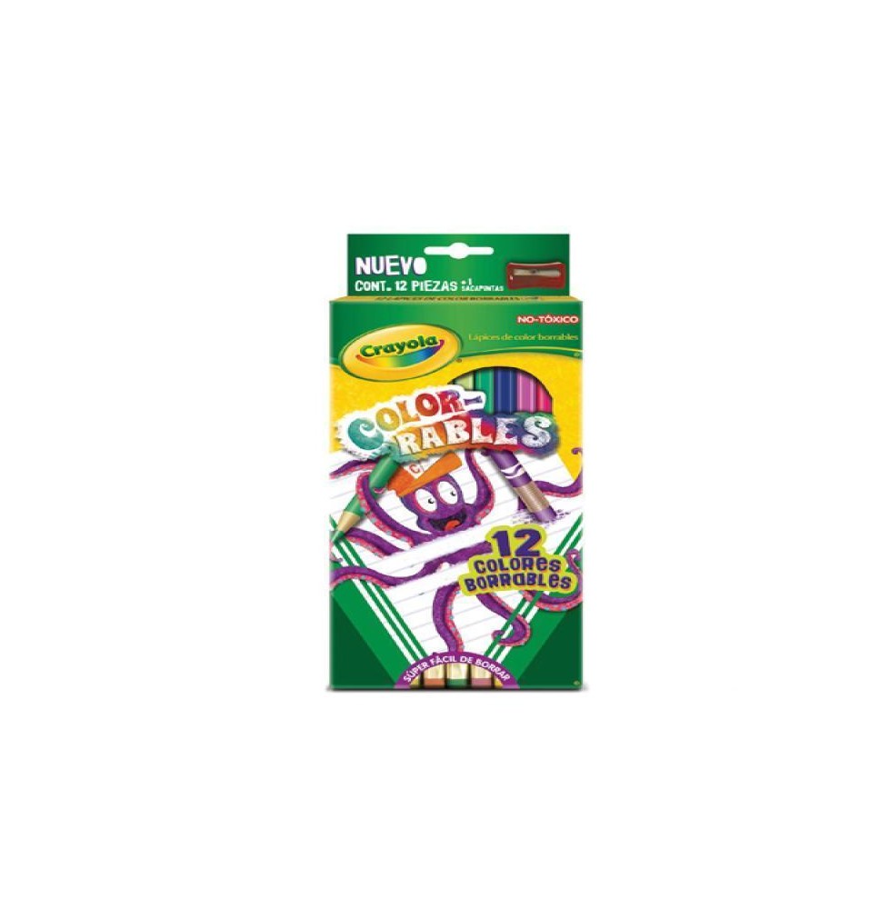 COLORES EST.C12 L. CRAYOLA BORRABLES 684412 E.6 C48