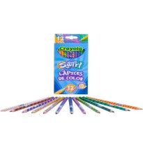 COLORES EST.C12 L. CRAYOLA REDONDO SWIRL 687510 C.24