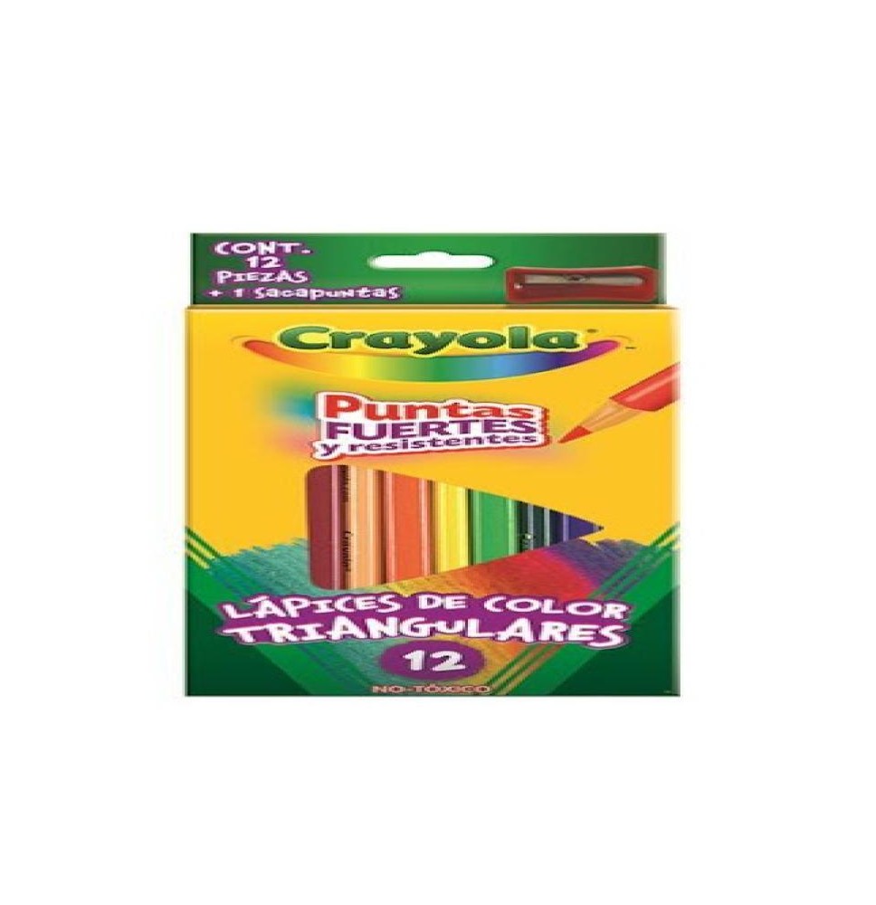 COLORES EST.C12 L. CRAYOLA TRIANG. 68-4212 E6 C48