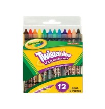 COLORES EST.C12 L. CRAYOLA TWISTABLES 687408 E.6C24