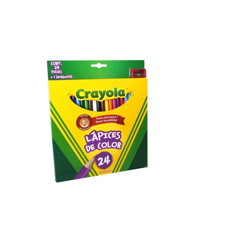 COLORES EST.C24 L. CRAYOLA REDONDO 684024 E.6 C.36