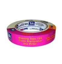 CINTA MASKING TAPE 24X50M. 124 TUK BOLSA MORADA PRO. C36