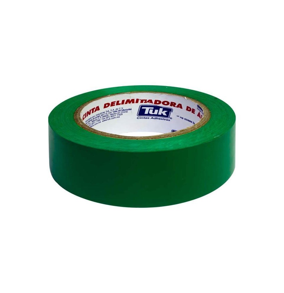 CINTA ADH. PEMP. 48X50M. VERDE 184 TUK E.6 C.36