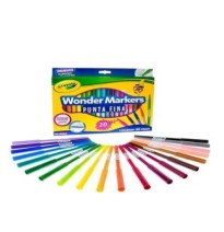 MARCADOR AGUA P.FINO WONDER MARKERS EST.C20 LAV.CRAYOLA C24