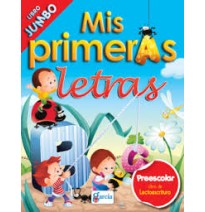 LIBRO PCOLOREAR JUMBO ACT ED MIS PRIM LETRAS GARCIA 1T1210