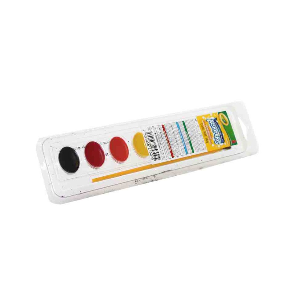 ACUARELA EST.C8 CRAYOLA LAVAB. 530509 C.24