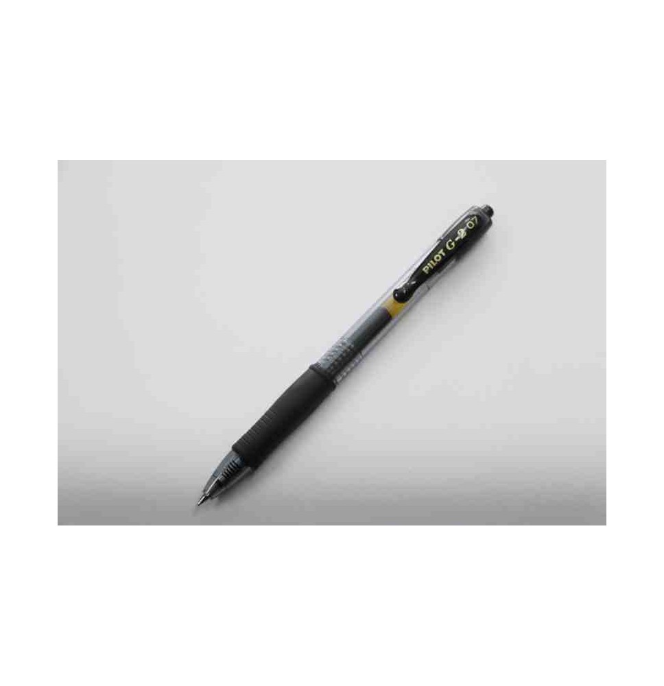 BOLIGRAFO GEL G-2 PILOT 0.7MM RT NEGRO E.12144864