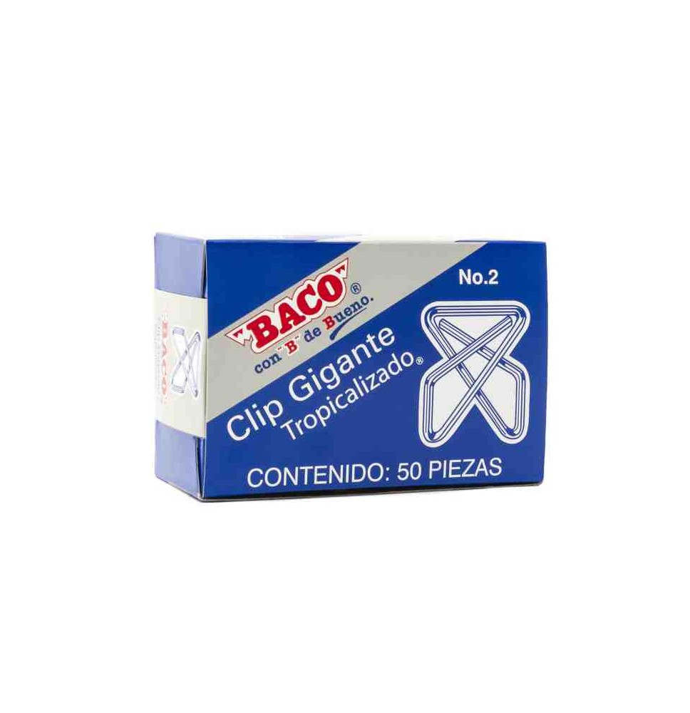 CLIPS MARIPOSA GIG.TROPICALIZADO 2 BACO CJ.C50 E.10