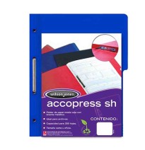FOLDER CBROCHE OFI. AZUL OBS. ACCOPRESS P-4565 C.140