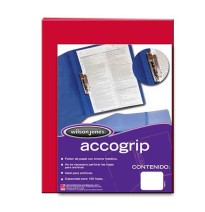 FOLDER CPALANCA OFI. ROJO ACCOGRIP P-0971 E.4 C.48