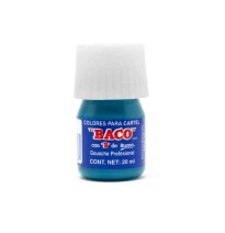 PINTURA CARTEL BACO 65 20ML.AZUL TURQUESA E.10 C.200