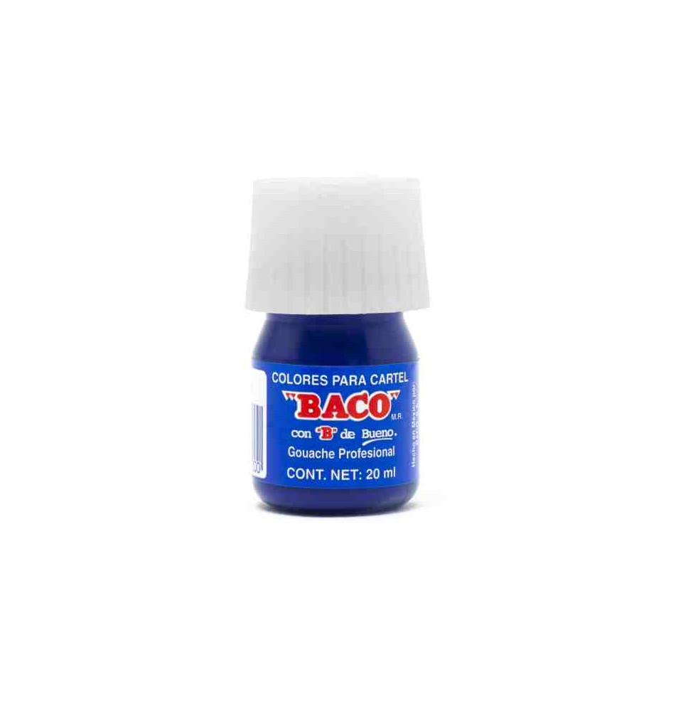 PINTURA CARTEL BACO 66 20ML.AZUL ULTRAMAR E.10 C.200