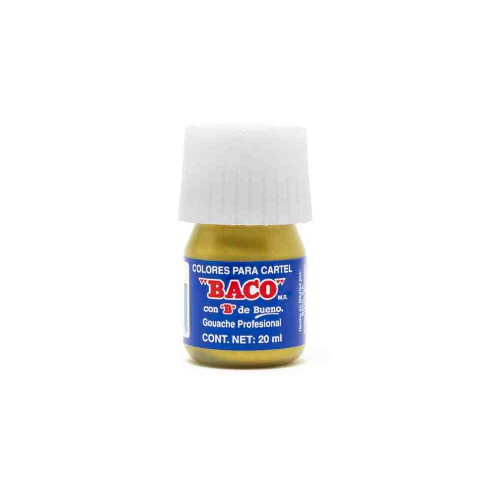 PINTURA CARTEL BACO 68 20ML.ORO RICO E.10 C.200