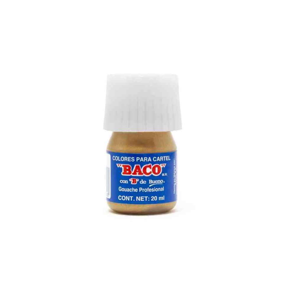 PINTURA CARTEL BACO 69 20ML.ORO PALIDO E.10 C.200