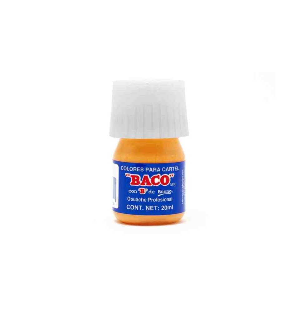 PINTURA CARTEL BACO 81 20ML.DURAZNO PASTEL E.10 C.200