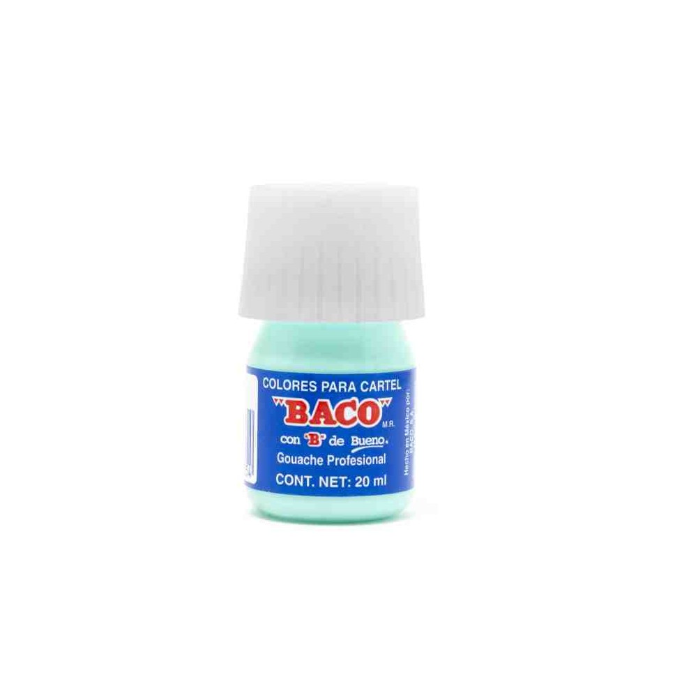 PINTURA CARTEL BACO 85 20ML.VDE.PASTEL E.10 C.200