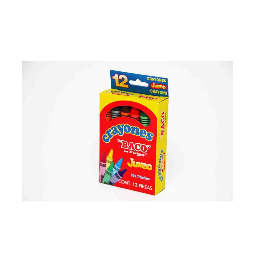 CRAYONES EST.C12 BACO JUMBO C.100