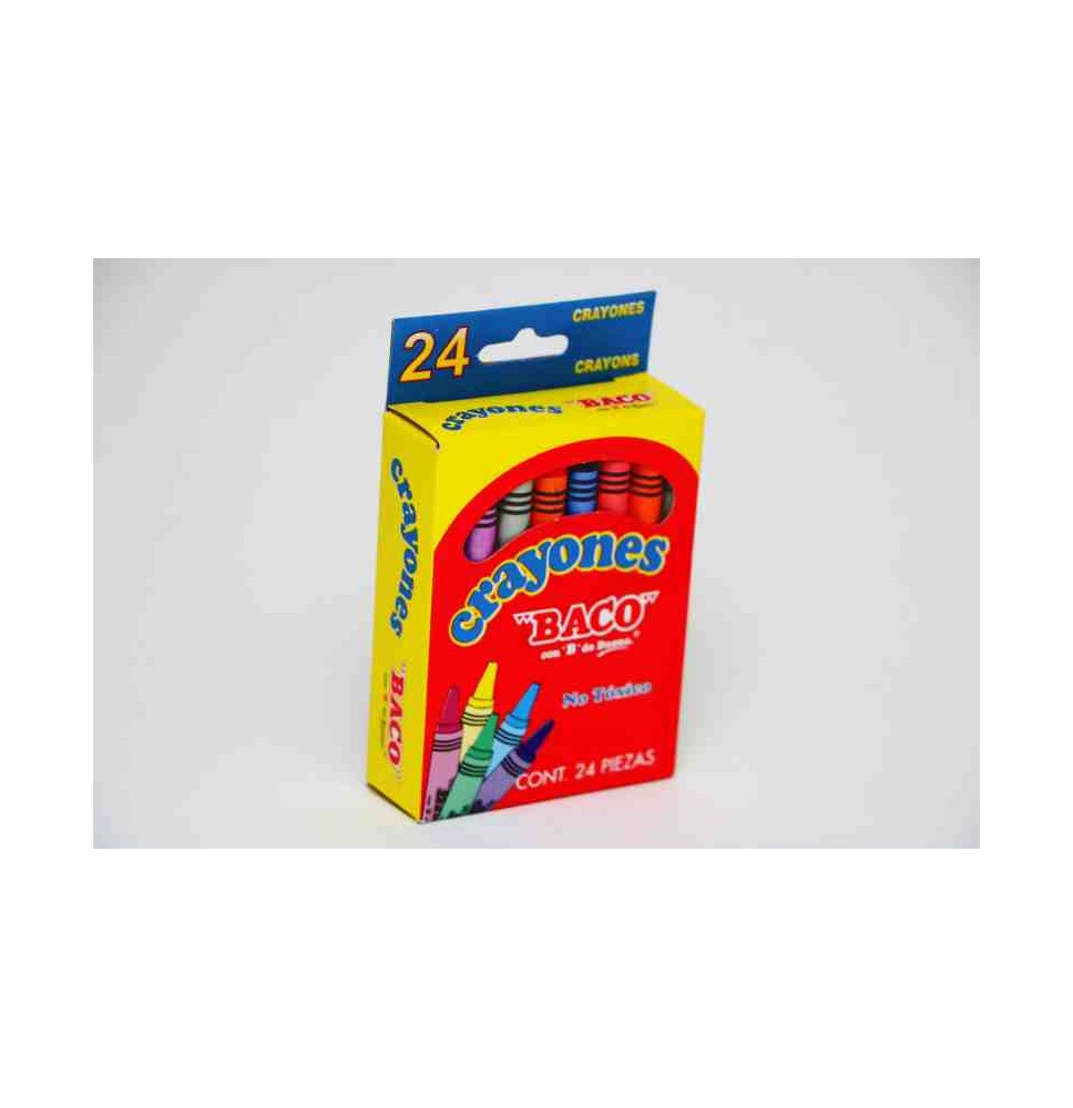 CRAYONES EST.C24 BACO REGULAR C.100