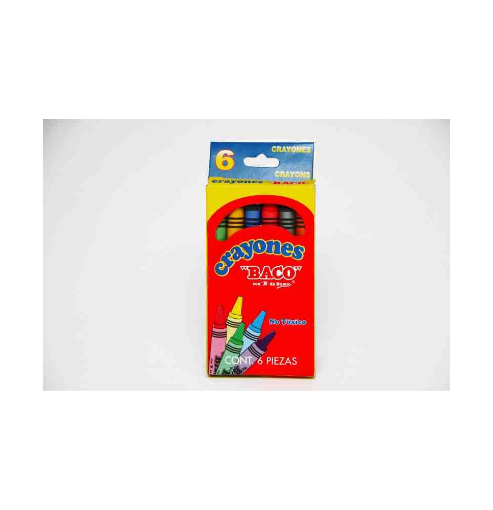 CRAYONES EST.C6 BACO REGULAR C.100