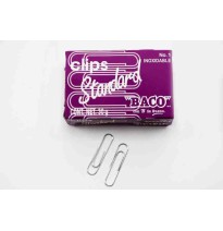 CLIPS STANDARD INOXIDABLE 1 BACO CAJA C100 C.100