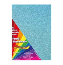FOAMY DIAMANTADO CTA. AZUL CIELO E.10 C.800