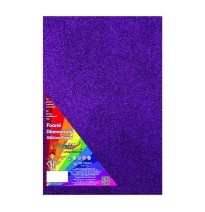 FOAMY DIAMANTADO 55X43CM. MORADO E.10 C.300
