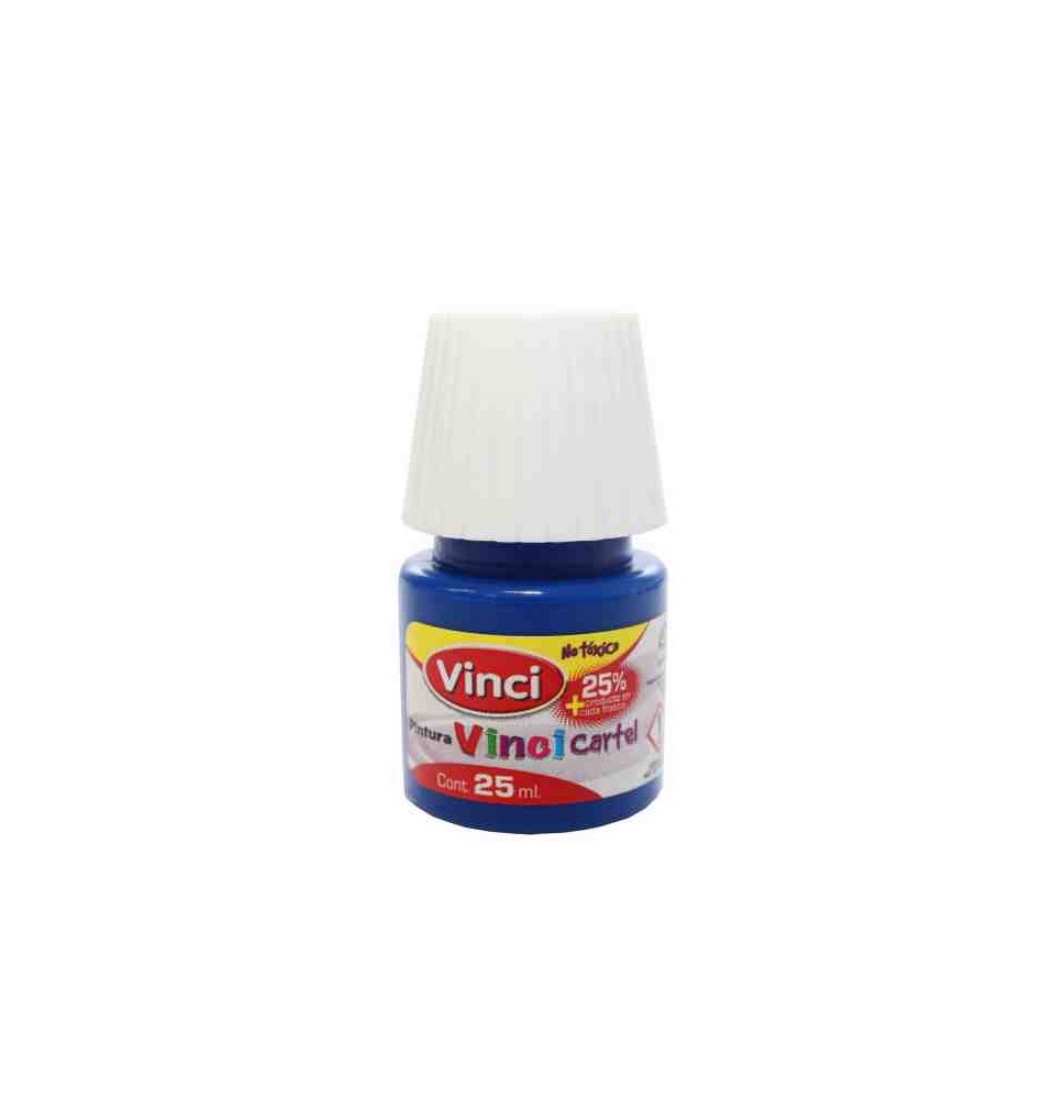PINTURA CARTEL 65A VINCI 25ML.AZUL COBALTO E.10 C.200