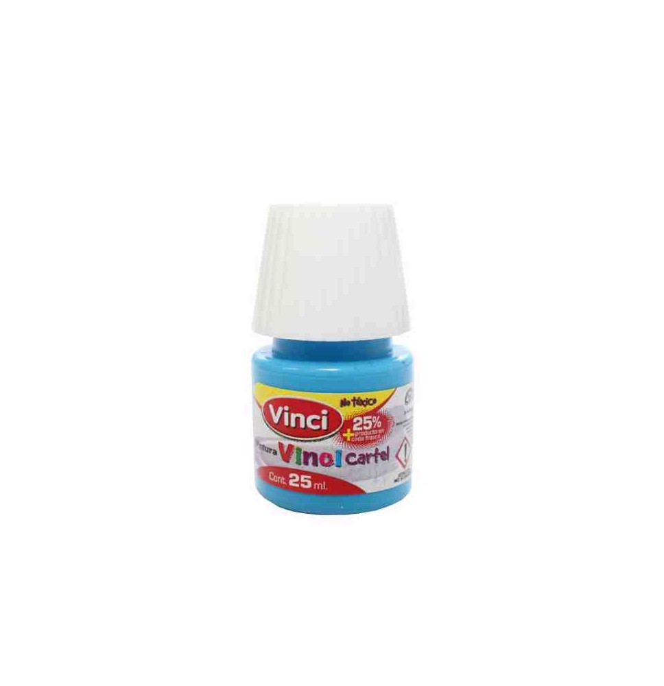 PINTURA CARTEL 84 VINCI 25ML. AZUL PASTEL E.10 C.200