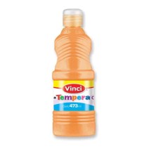 PINTURA TEMPERA VINCI 473ML. NARANJA FLUOR. C.12