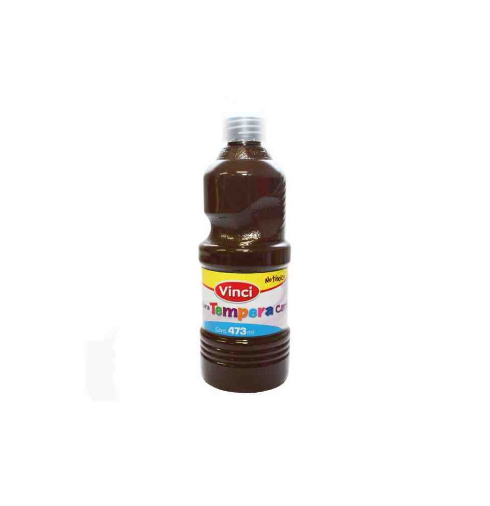 PINTURA TEMPERA VINCI 473ML. CAFE C.12