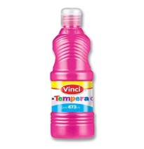 PINTURA TEMPERA VINCI 473ML. ROSA FLUOR. C.12