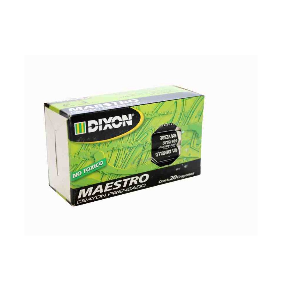 CRAYON PRENSADO MAESTRO DIXON BLANCO E.20 C.360