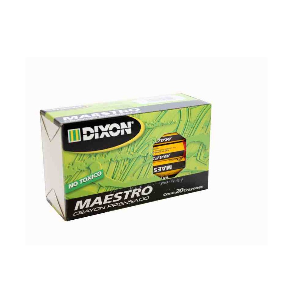 CRAYON PRENSADO MAESTRO DIXON ROJO E.20 C.360